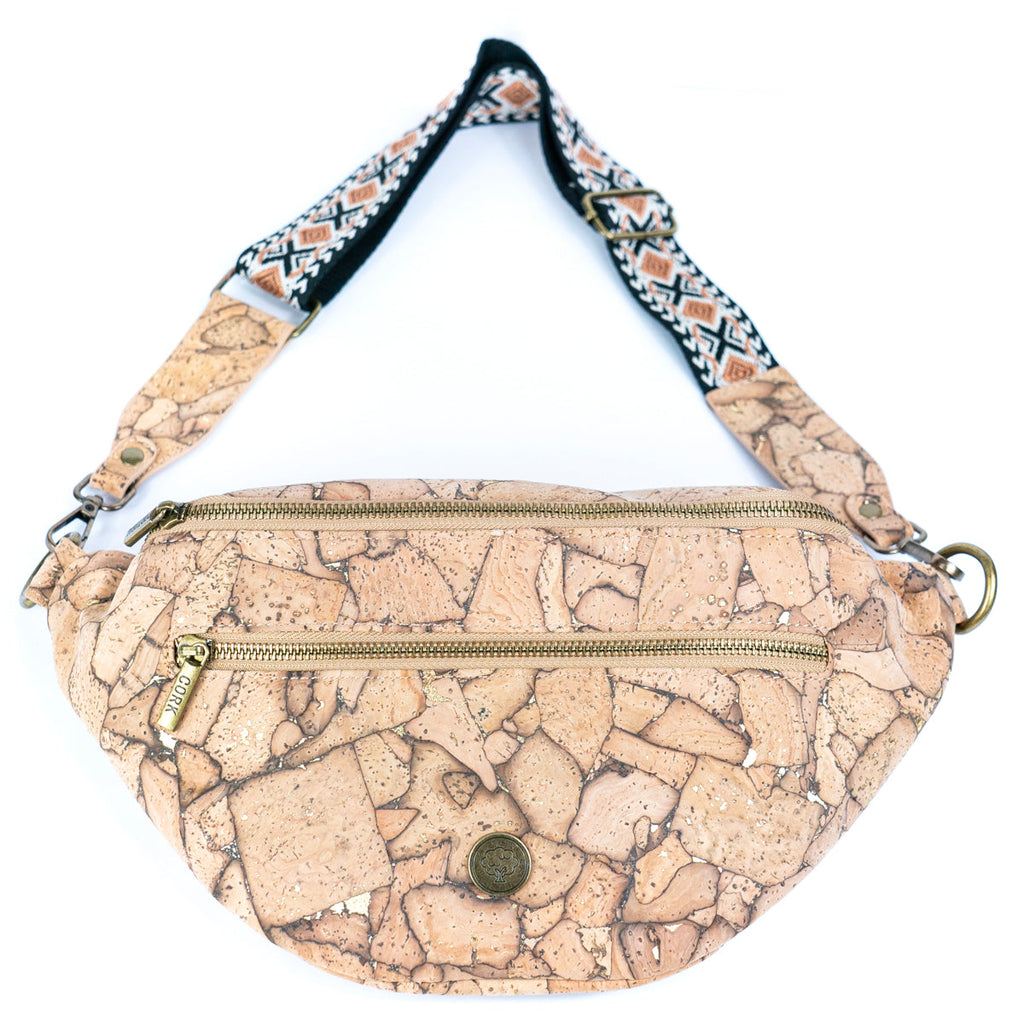 Unisex Cork Crossbody bag/ Cork Sling Bag BAG-2345