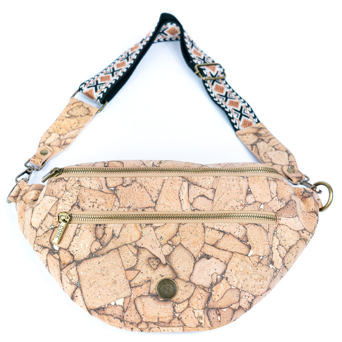 Unisex Cork Crossbody bag/ Cork Sling Bag BAG-2345