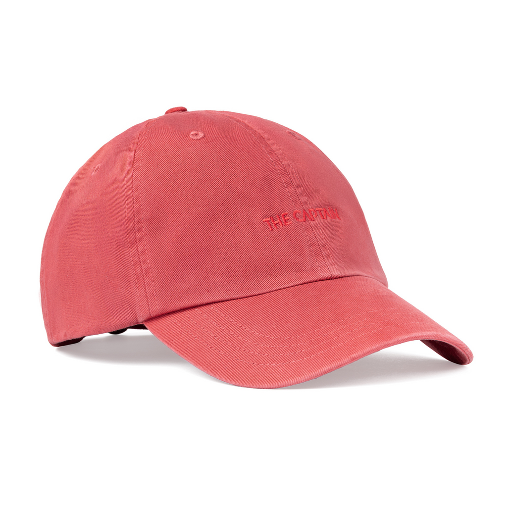 Organic Cotton Cap - Brick-red
