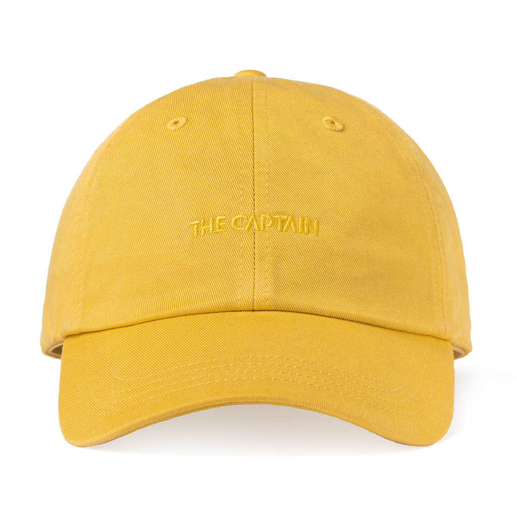 Organic Cotton Cap - Yellow