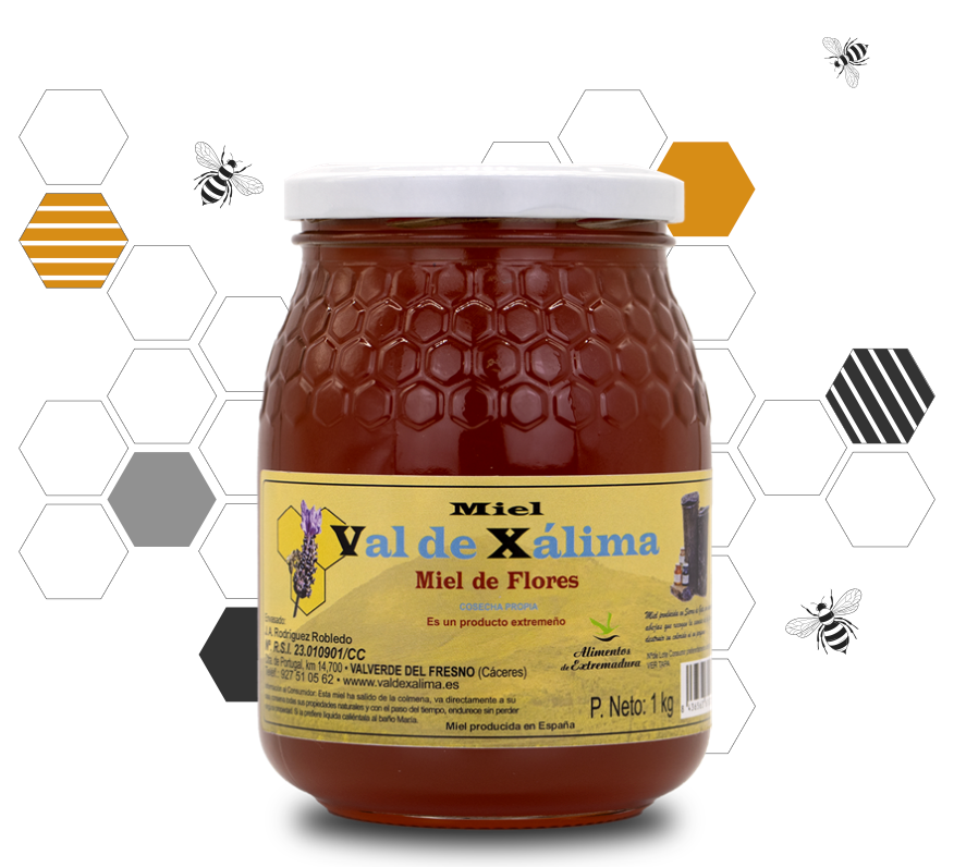 Mel de Flores Natural 1 kg - Floral e Silvestre da Serra da Gata