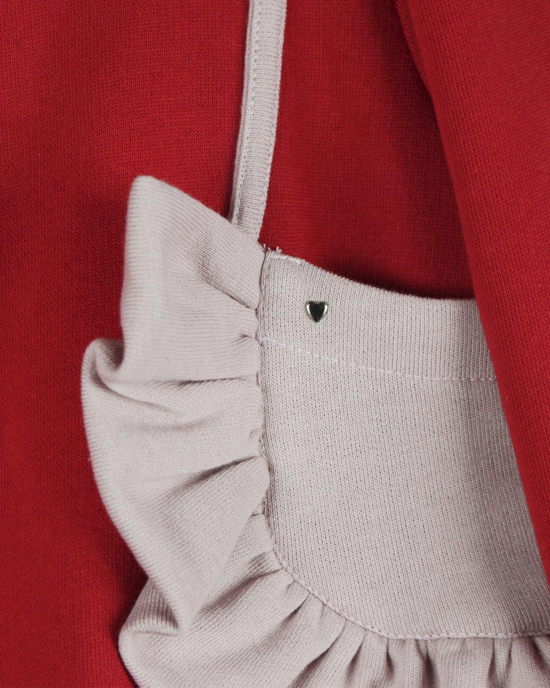 Vestido | Juliette rojo bolso