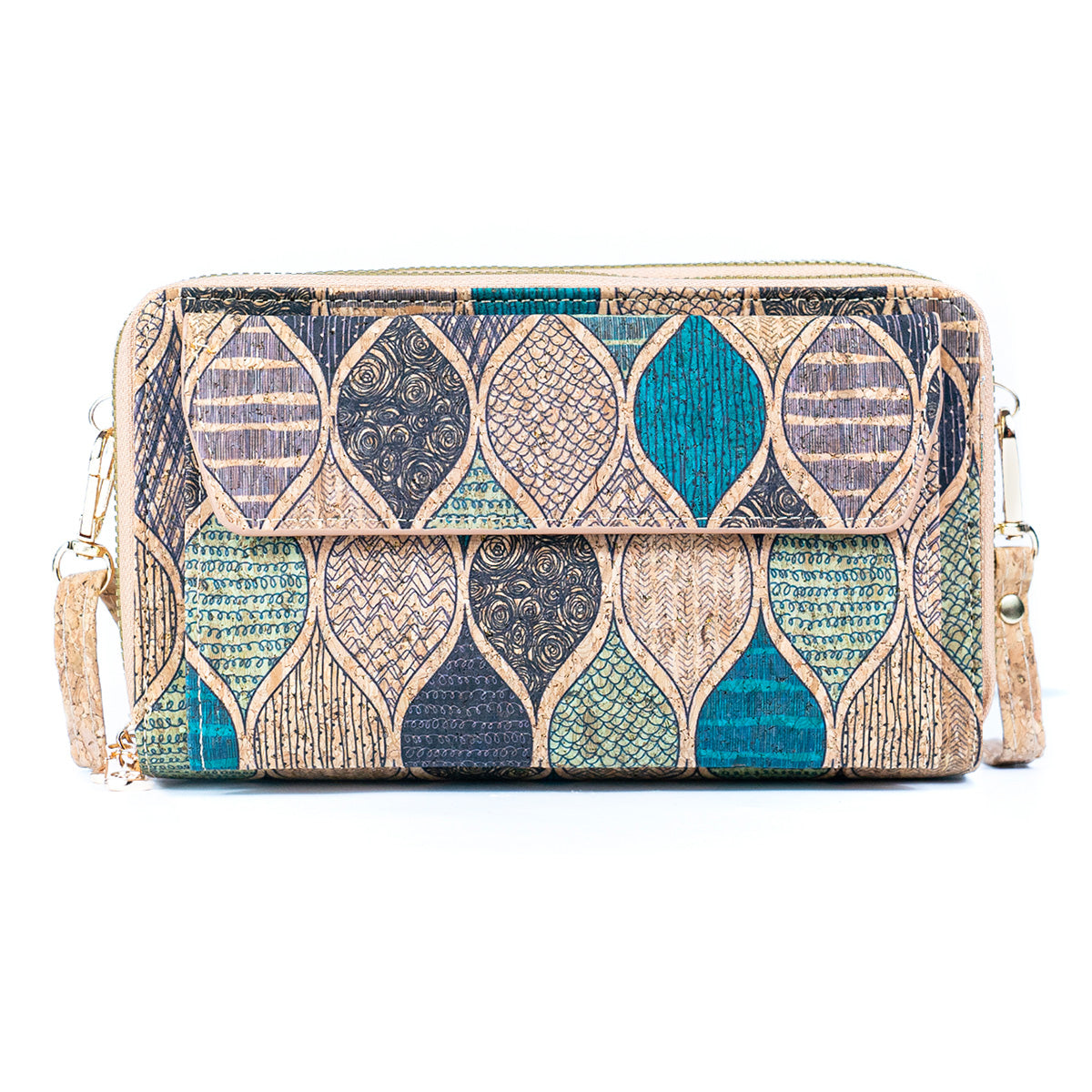 Kork-Handytasche quer für Damen BAG-2347
