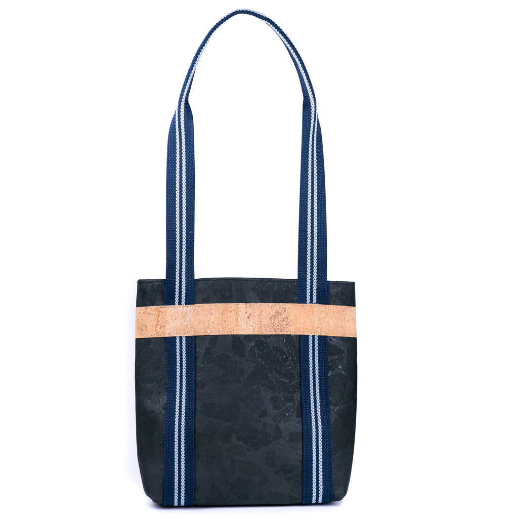 Bolso de hombro de mujer de corcho y cincha BAGP-297