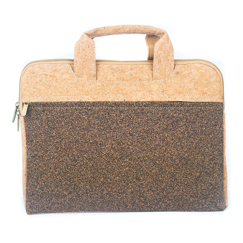 Cork and Coffee Bean Fusion Laptop Briefcase BAG-2288