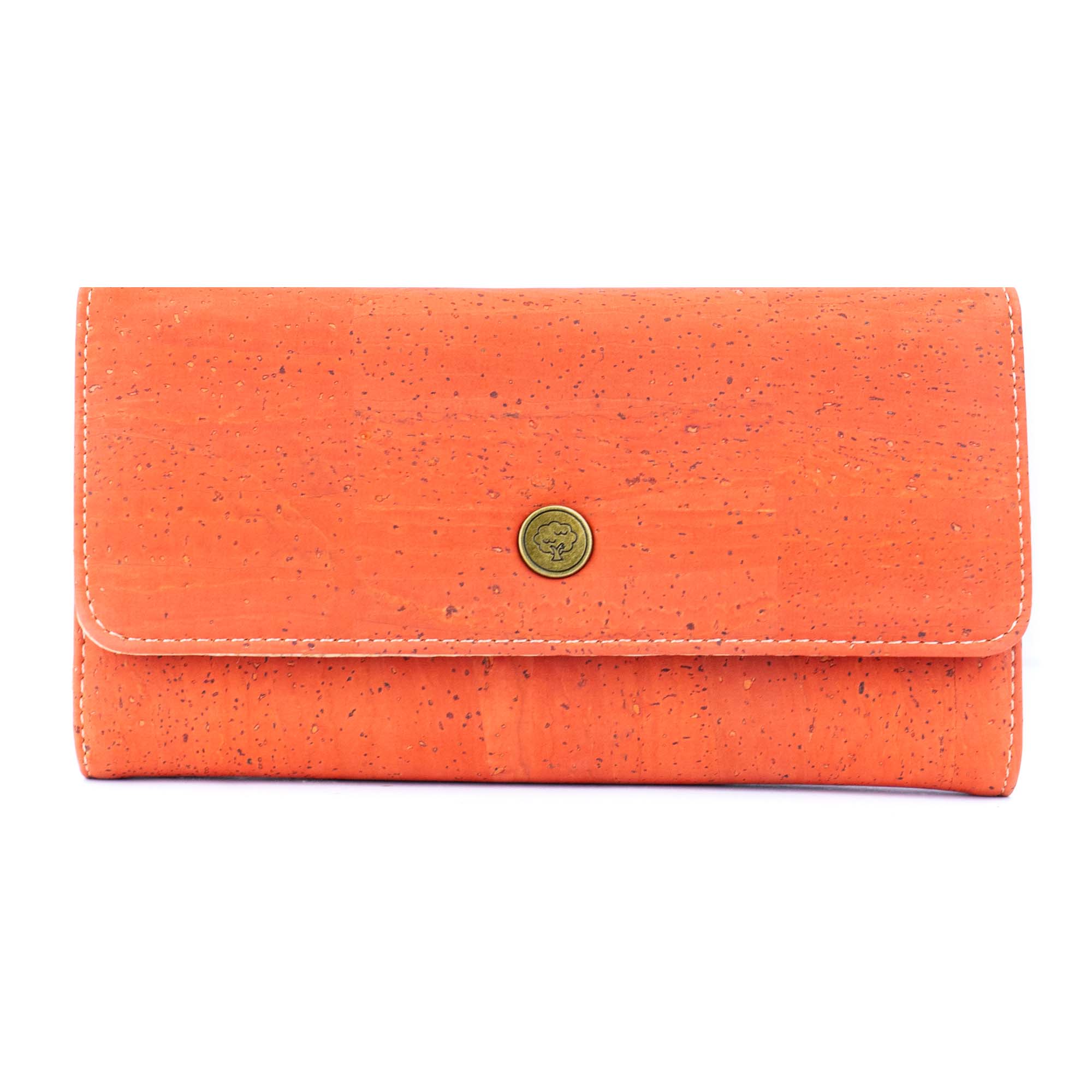 Women’s Natural Cork Long Wallet BAG-2351