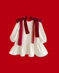 Vestido | Juliette laços vermelhos