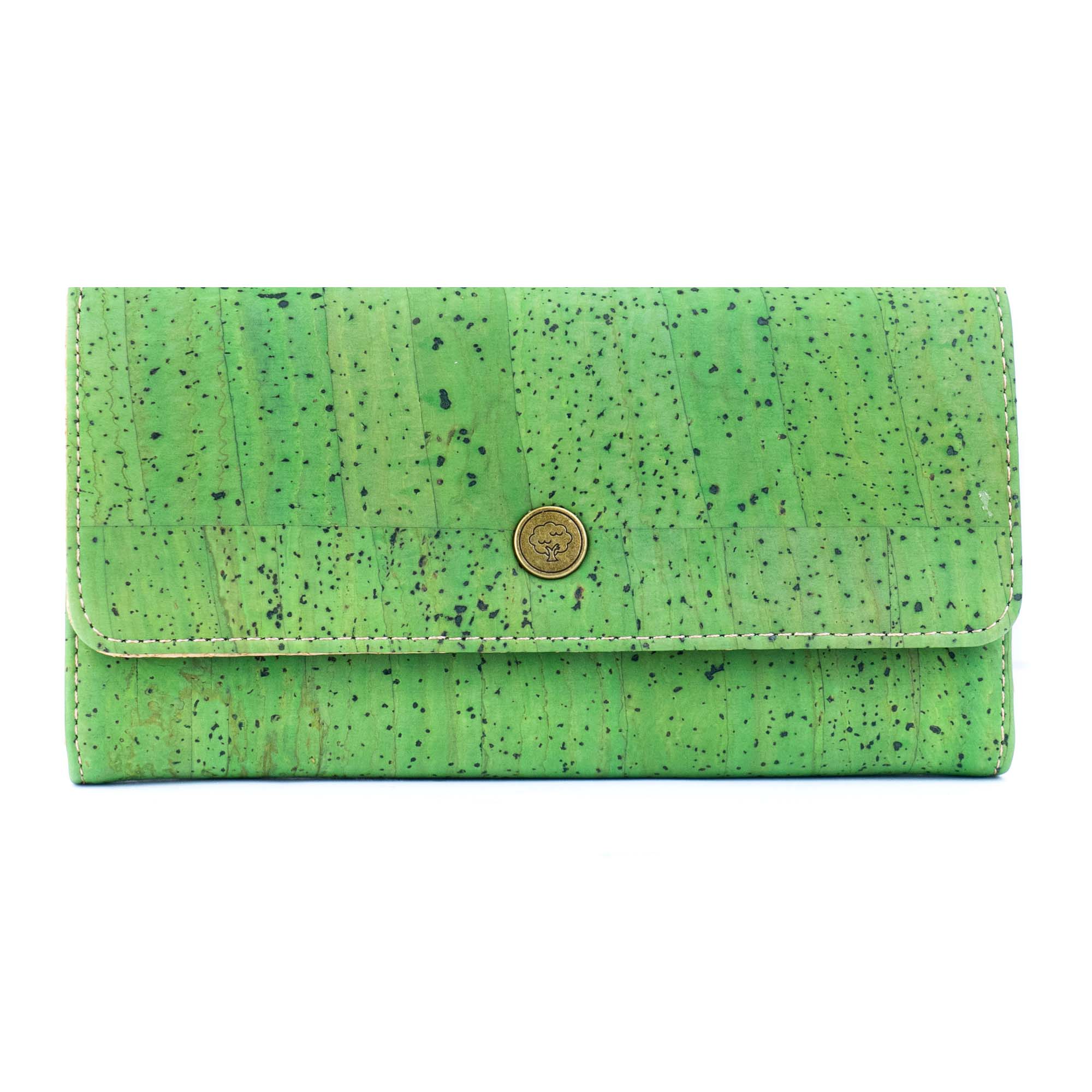 Women’s Natural Cork Long Wallet BAG-2351