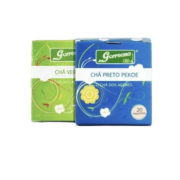 Gift Box - 6 Pack Organic Premium Tea Gorreana Azores (4x100g Loose Leaf + 2x10 Tea Bags)