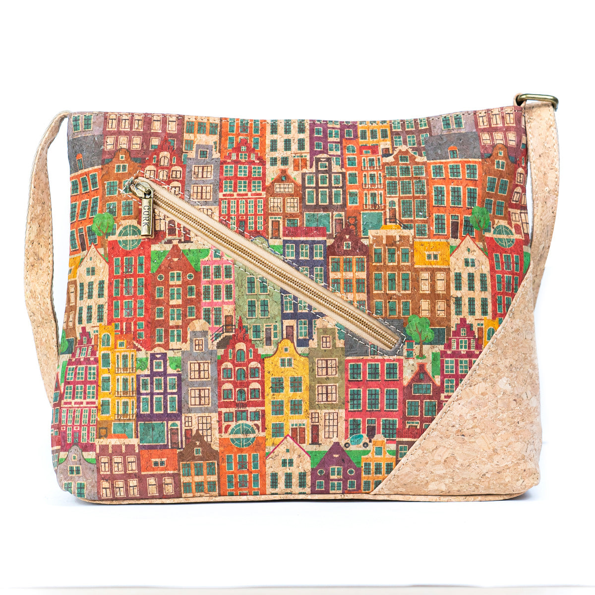 Umhängetasche aus Naturkork für Damen BAG-2339