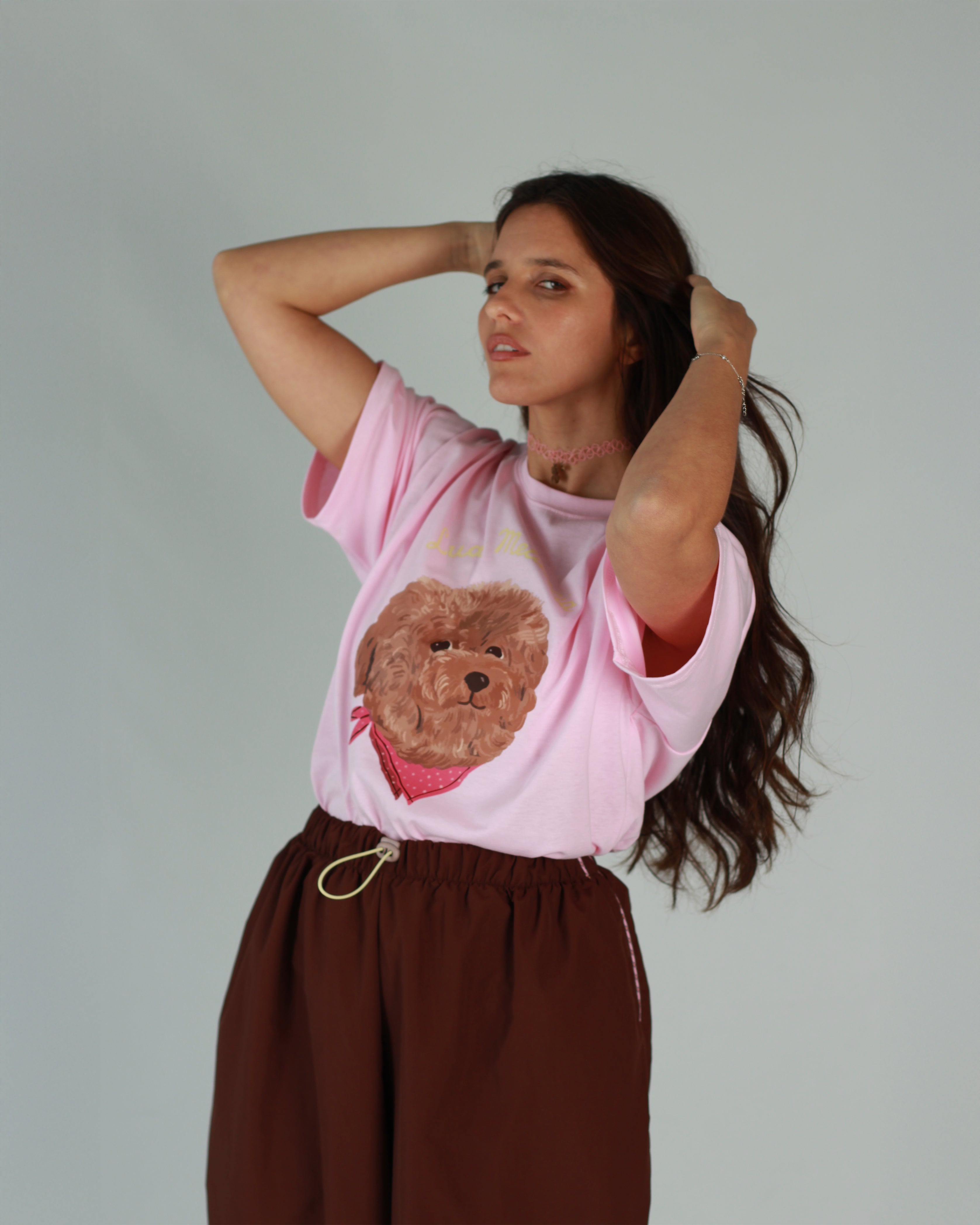 T-shirt Estampado | Marshmallow Adulto