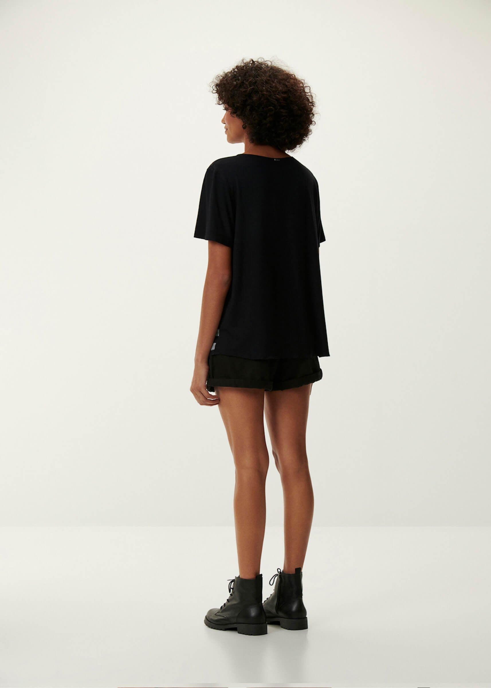 BEDRUCKTE BLUSE MIT PALMENMUSTER