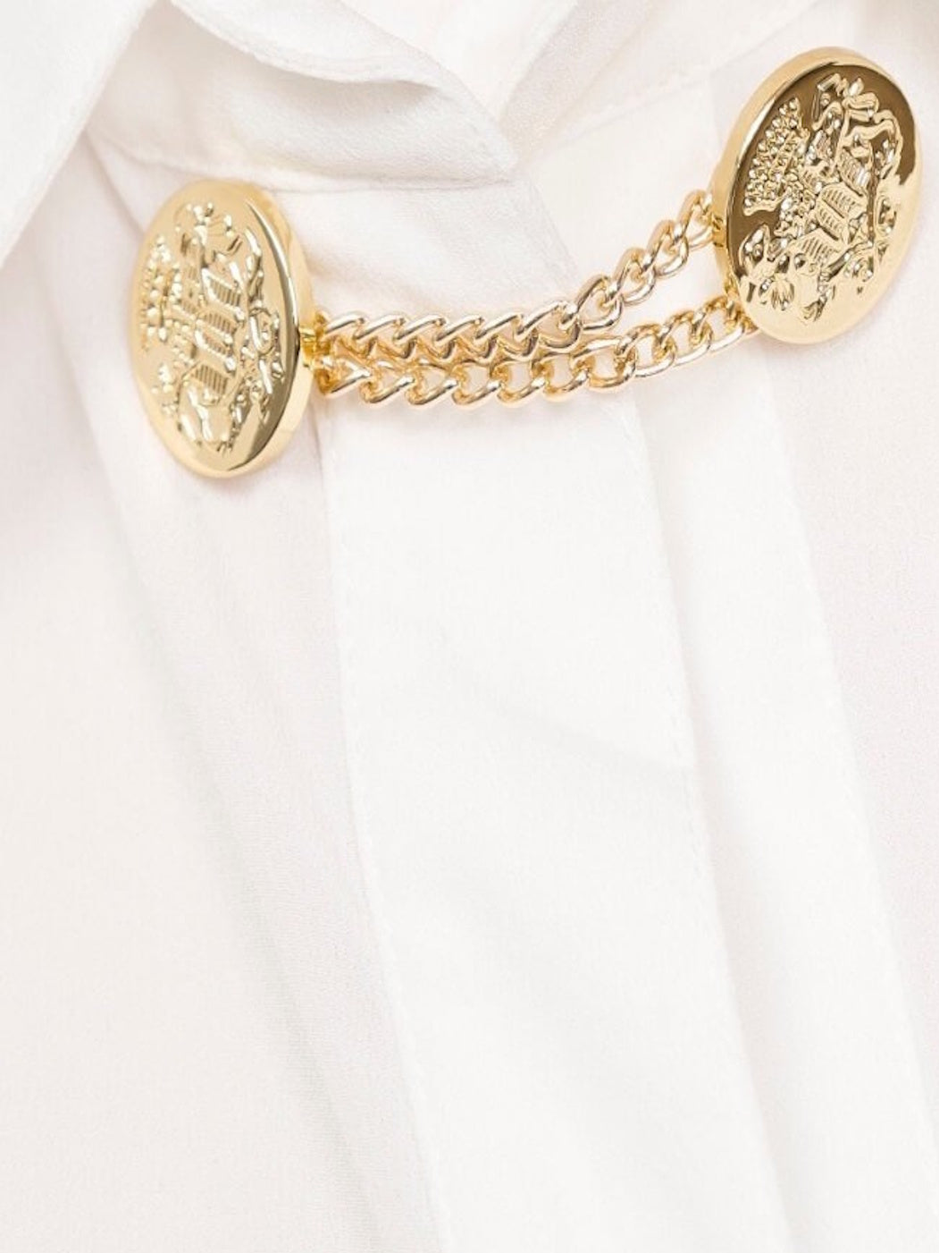 BLUSE GOLDENE KETTE