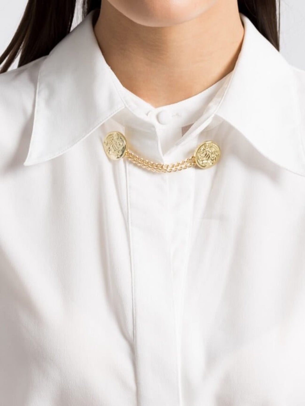 BLUSE GOLDENE KETTE