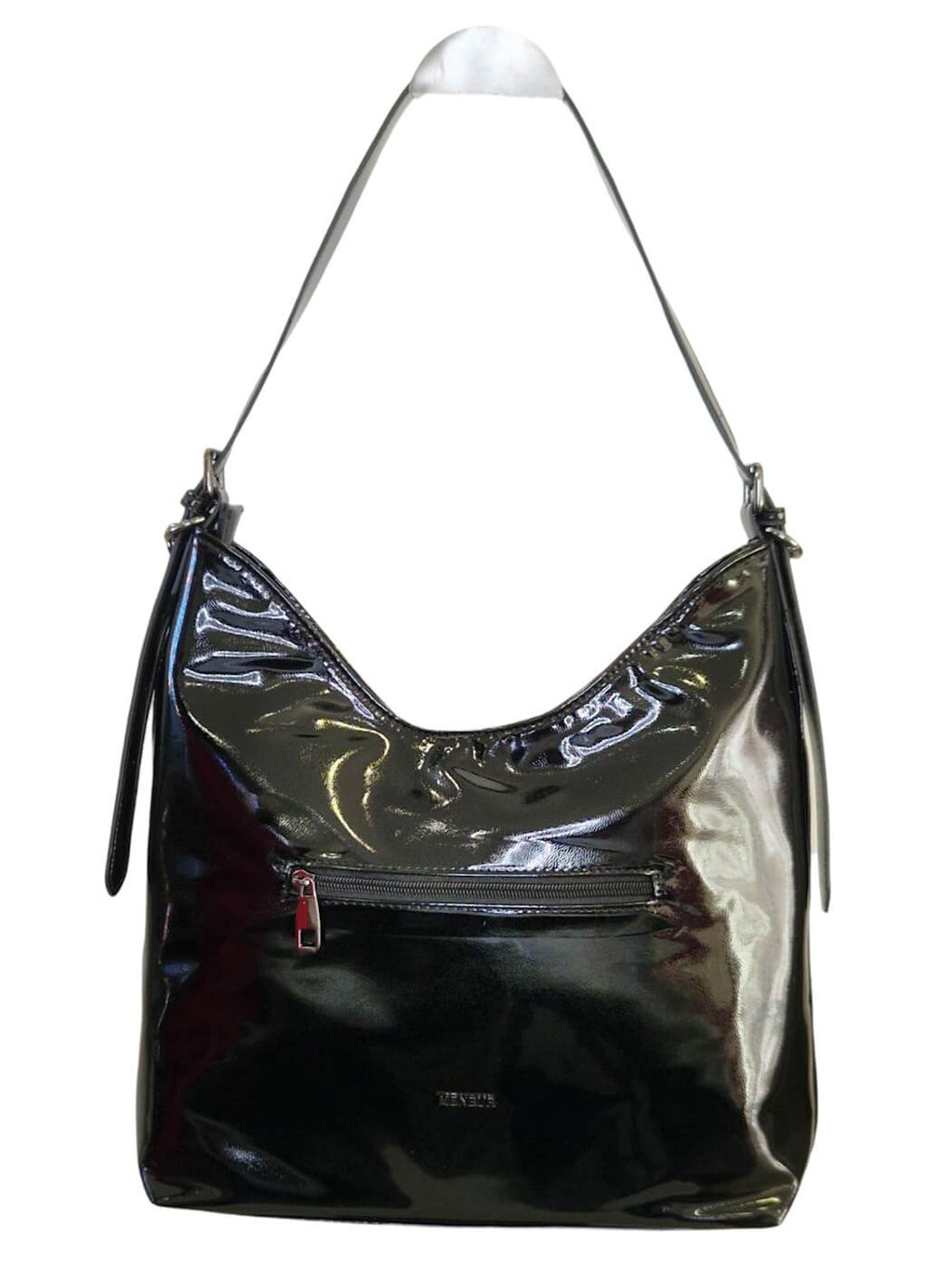 SCHULTERTASCHE MIT SCHWARZER KETTE