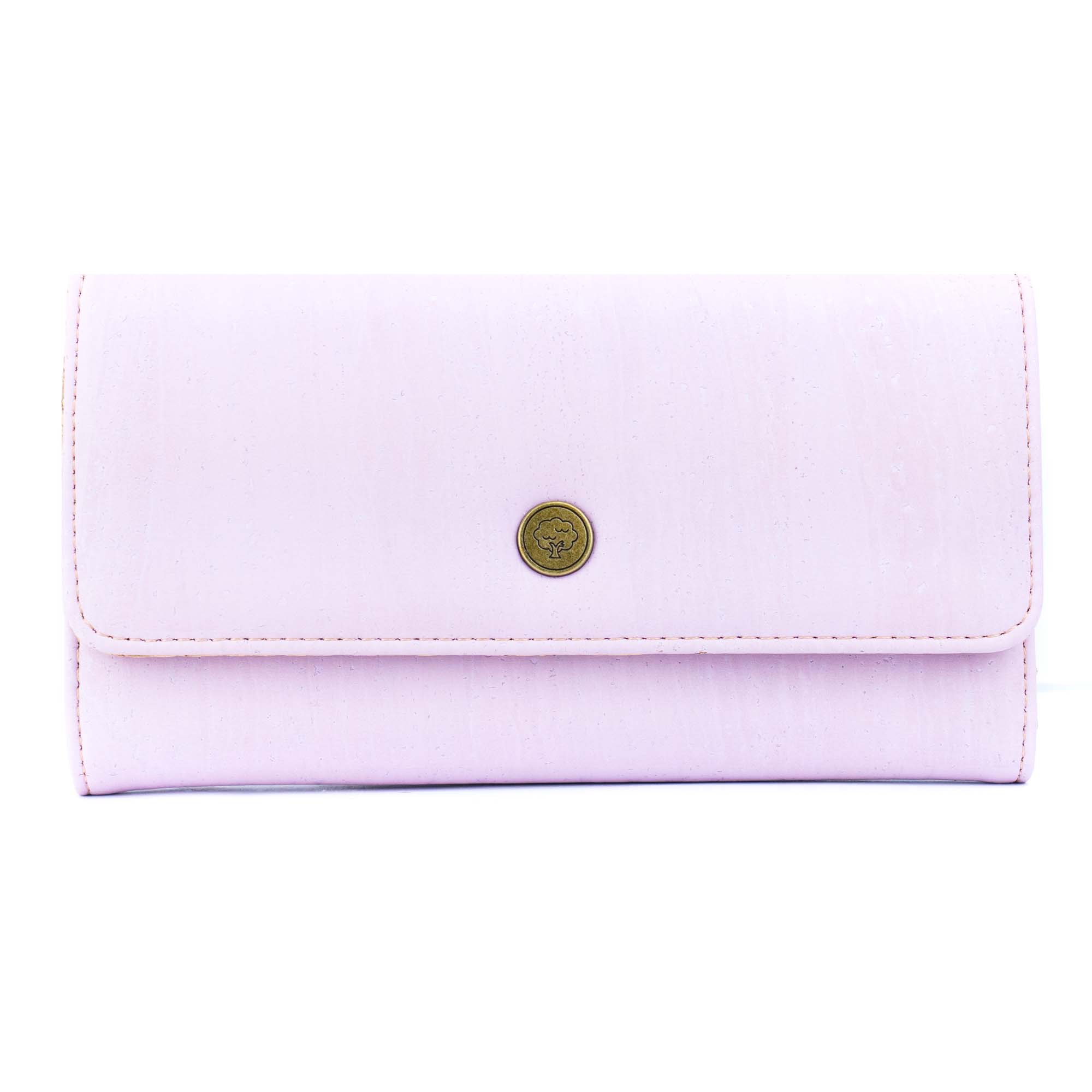 Women’s Natural Cork Long Wallet BAG-2351
