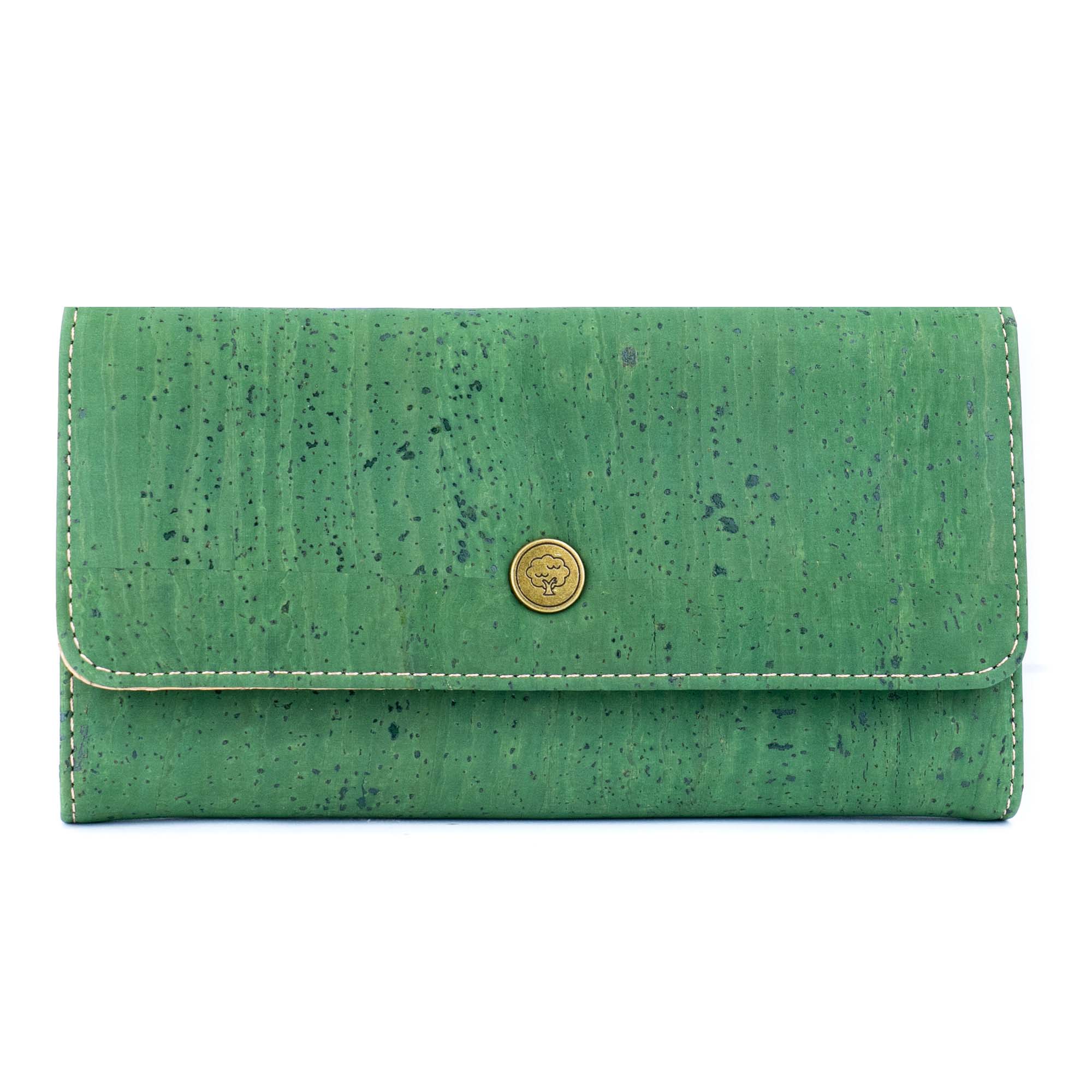 Women’s Natural Cork Long Wallet BAG-2351