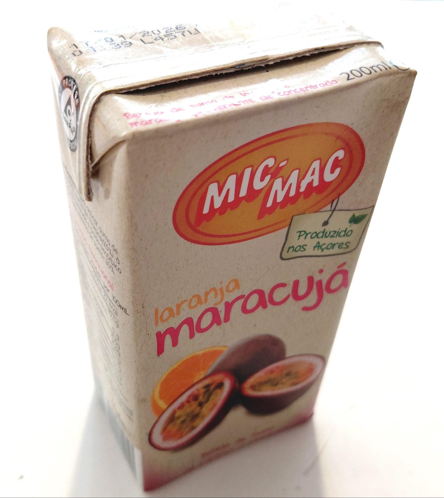 Mic Mac Orange & Passion Fruit Juice 20 cl