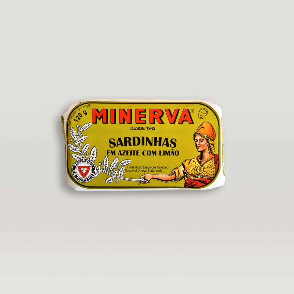 Sardinen in Olivenöl mit Zitrone