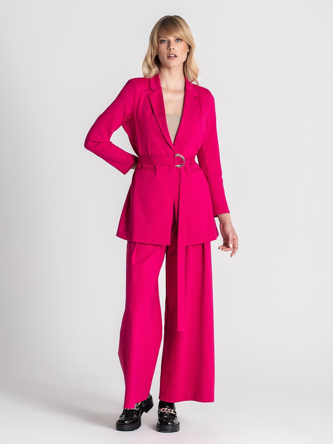 BLAZER MIT TASCHEN UND GÜRTEL