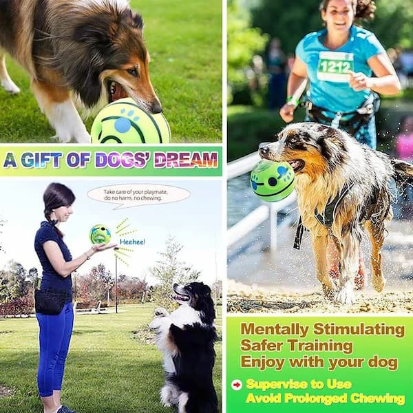 Interaktiver Leckerli-Ball für Hunde – Verstellbares Puzzlespielzeug zur mentalen Stimulation und langsamen Fütterung