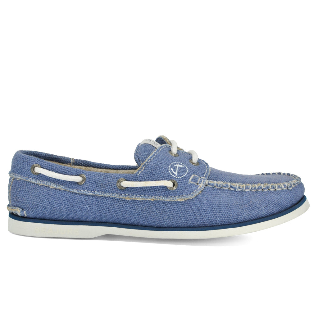 Zapatos náuticos de cáñamo vegano para hombre Fidden