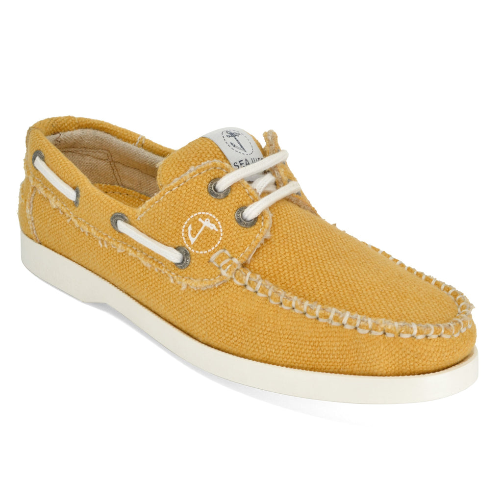 Damen Hanf & Vegan Bootsschuh Saharun