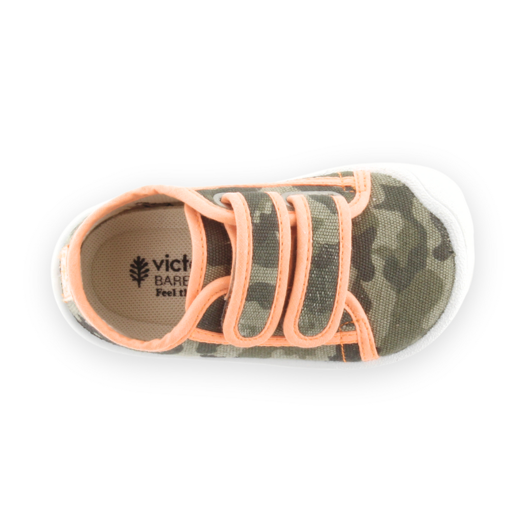 ZAPATILLAS BAREFOOT BOSCO LONA VELCRO CAMUFLAJE VICTORIA