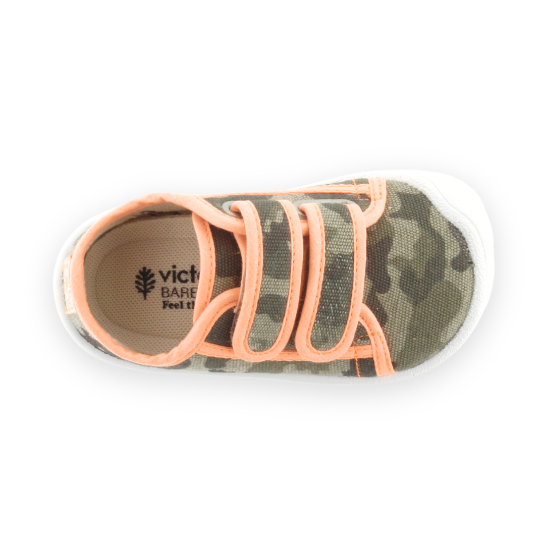 ZAPATILLAS BAREFOOT BOSCO LONA VELCRO CAMUFLAJE VICTORIA