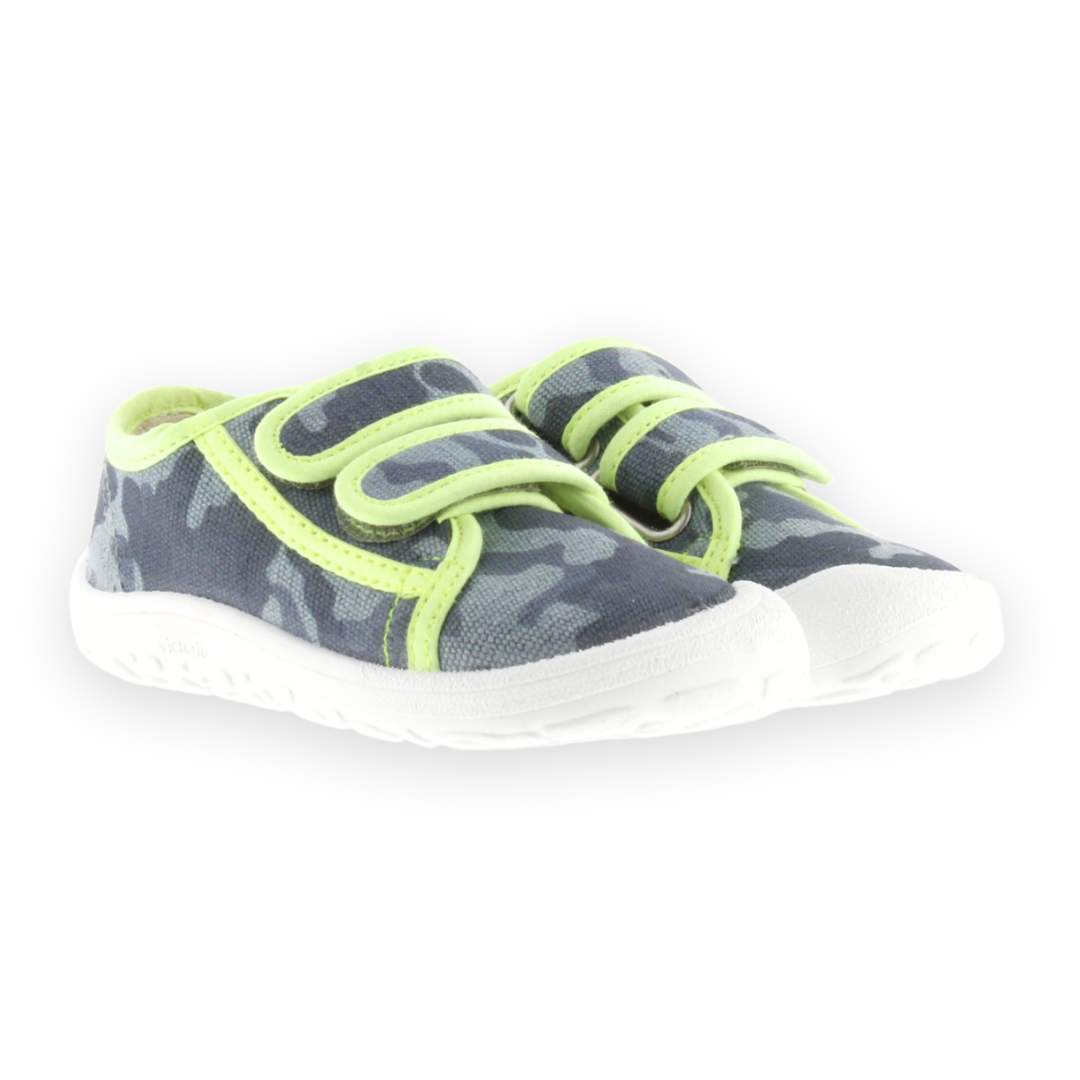 ZAPATILLAS BAREFOOT BOSCO LONA VELCRO CAMUFLAJE VICTORIA