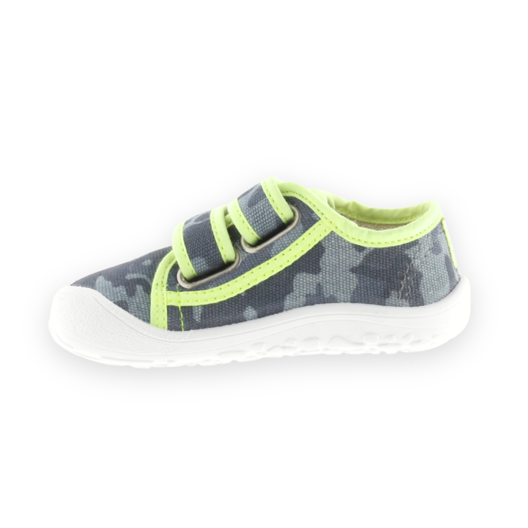 ZAPATILLAS BAREFOOT BOSCO LONA VELCRO CAMUFLAJE VICTORIA