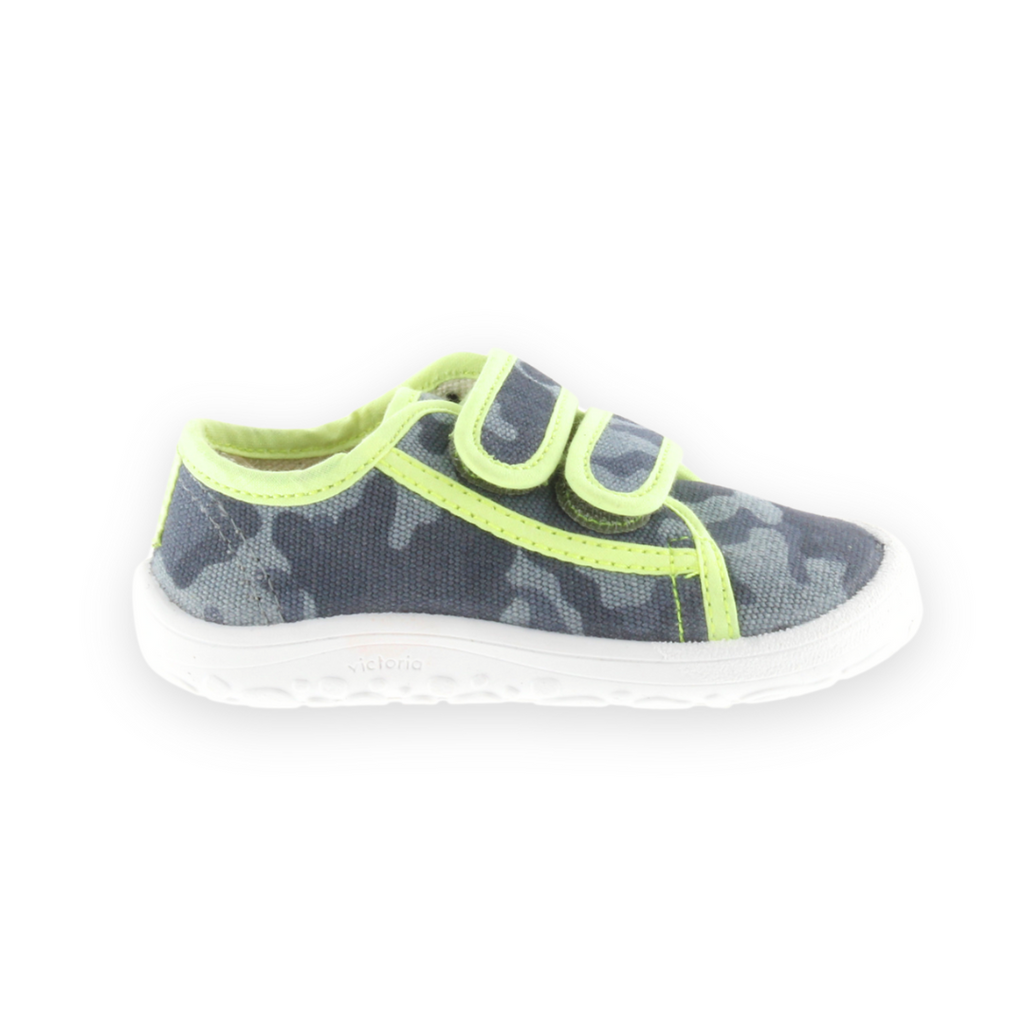 ZAPATILLAS BAREFOOT BOSCO LONA VELCRO CAMUFLAJE VICTORIA