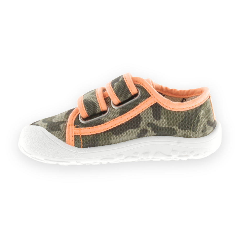 ZAPATILLAS BAREFOOT BOSCO LONA VELCRO CAMUFLAJE VICTORIA