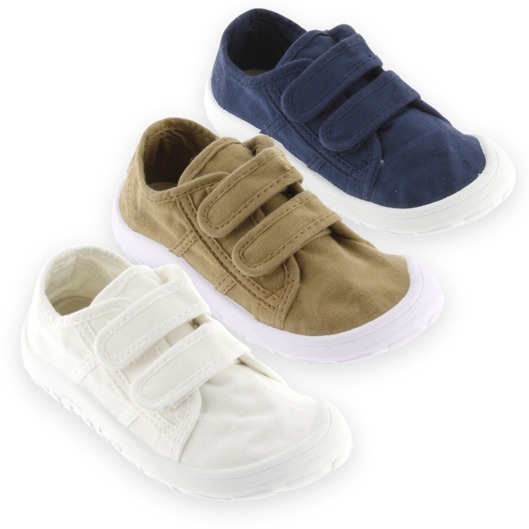 ZAPATILLAS BAREFOOT BOSCO LONA VELCRO VICTORIA