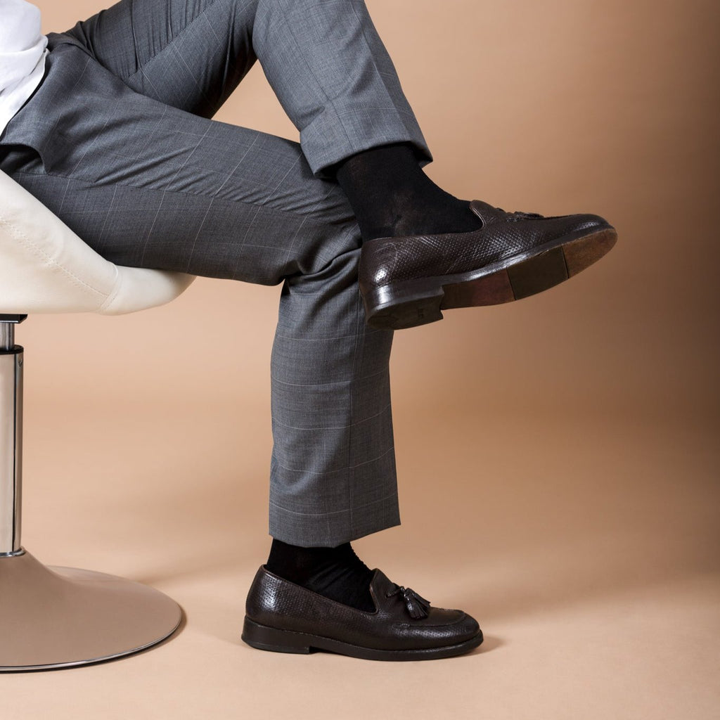 Klassische Socken – Schwarz