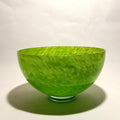 Taça decorativa verde