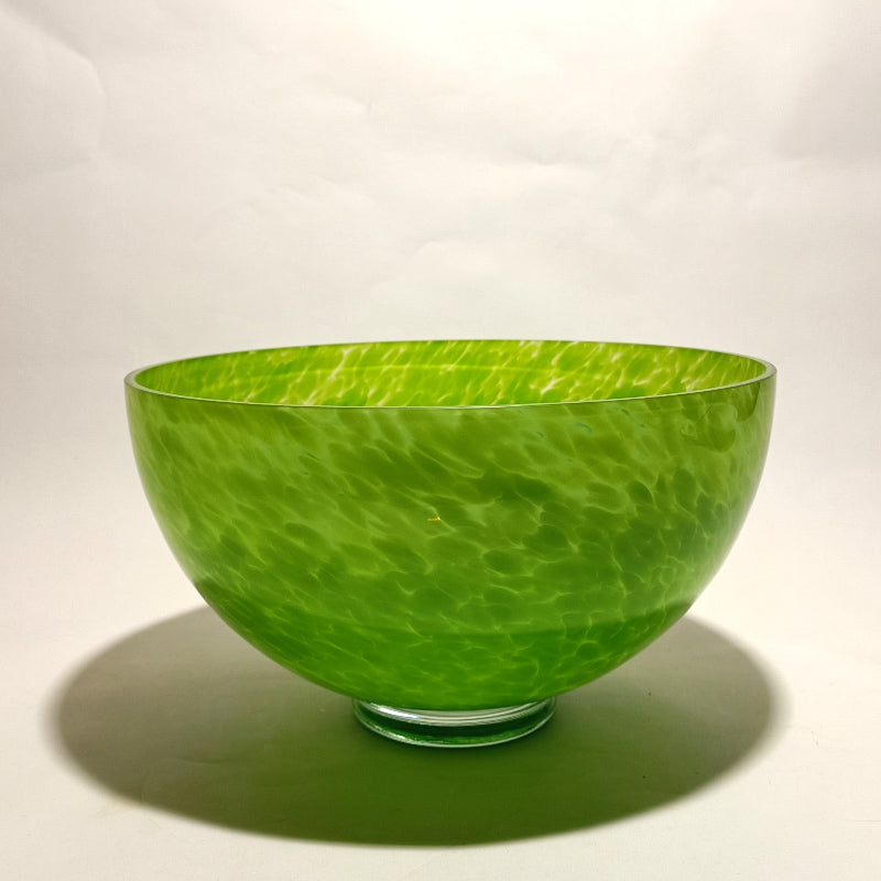 Taça decorativa verde