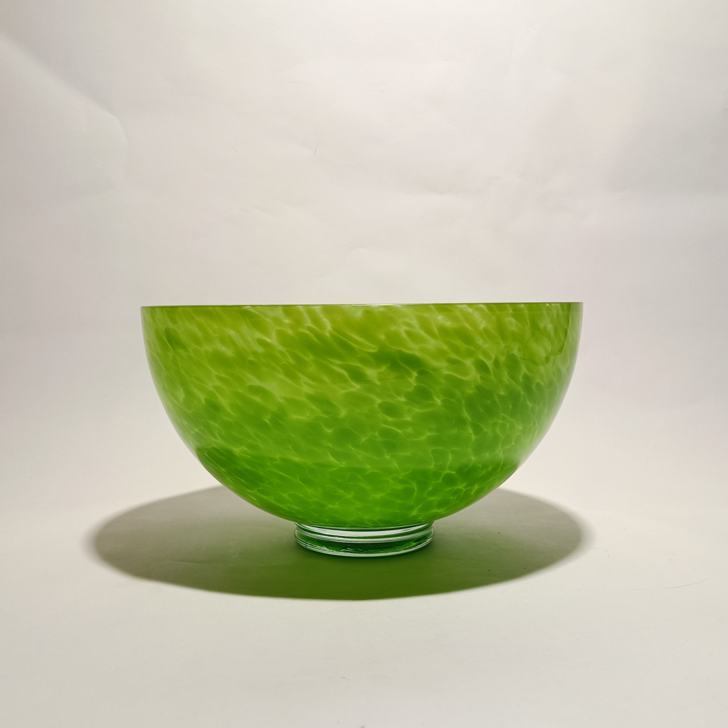 Taça decorativa verde