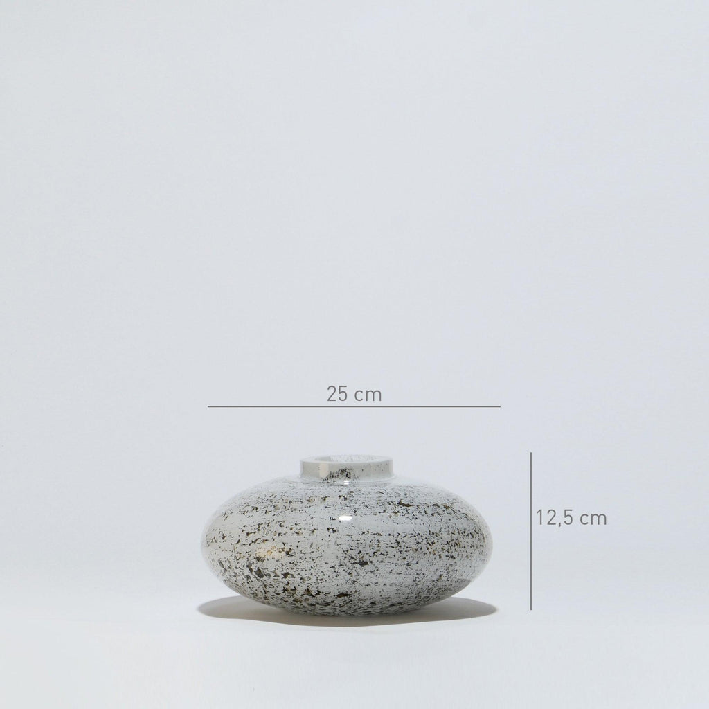 Jarra Oval WHITE VULKANIC