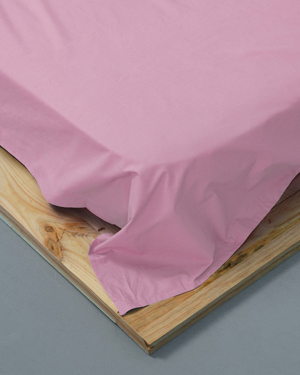 Spannbettlaken – 200 TC Percale (Rosa)
