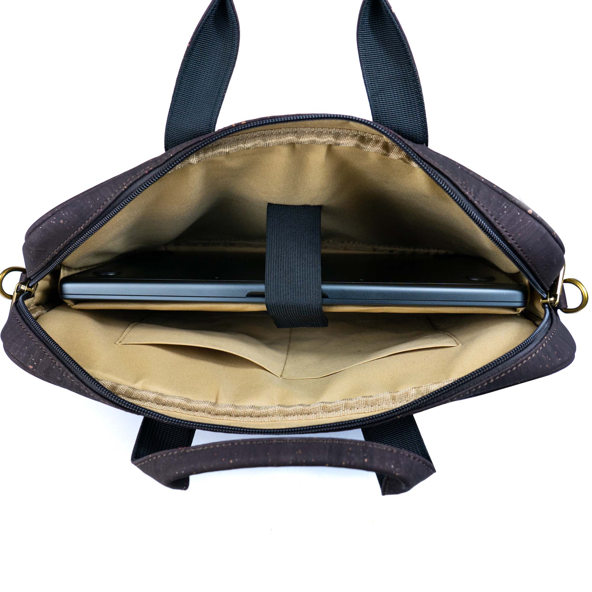 Maletín de Corcho para Portátil con Correa para Hombro BAG-2392