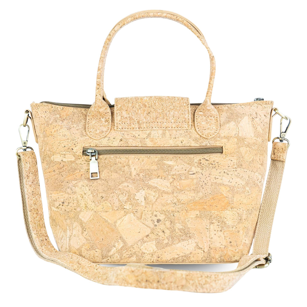 Korkhandtasche – Fliesen- und Blumenmuster BAGD-611