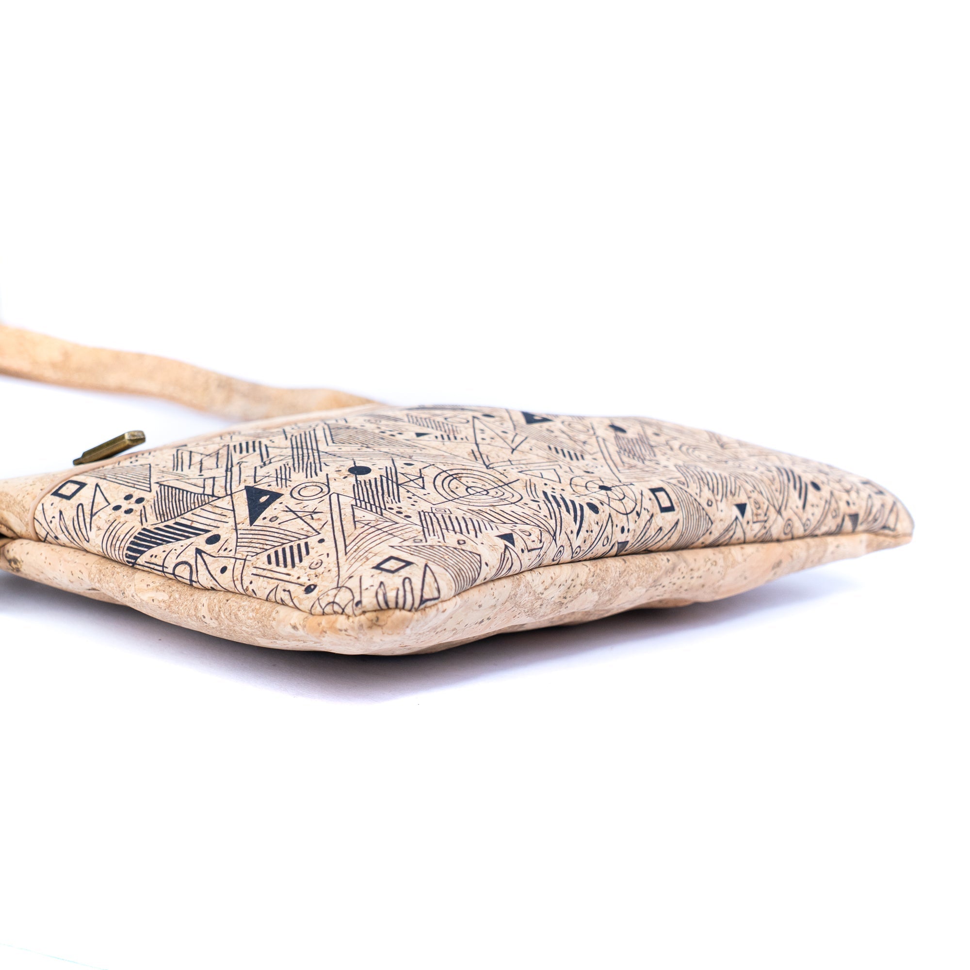Printed Natural Cork Crossbody Bag & Clutch BAG-2393