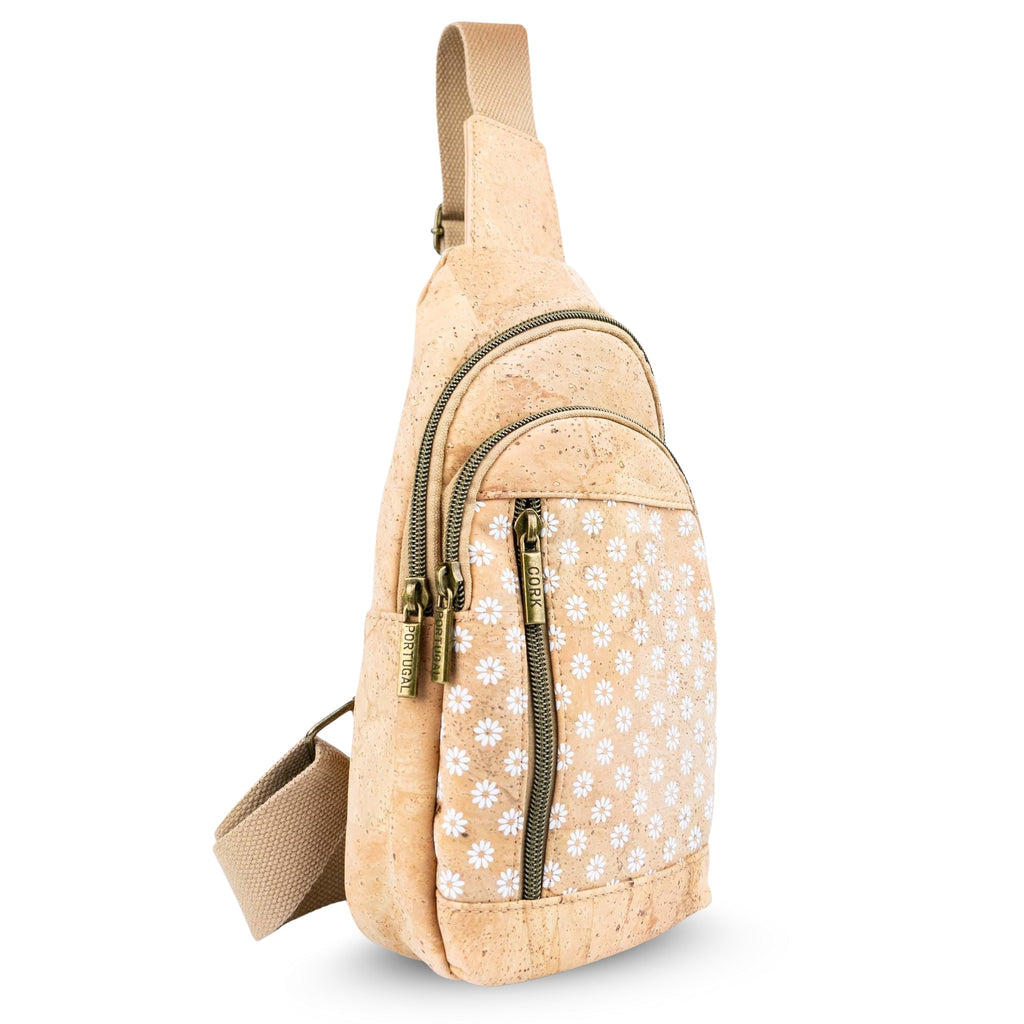 Bandolera de Corcho con Asa Ajustable – Estampados Florales y Geométricos BAG-2374