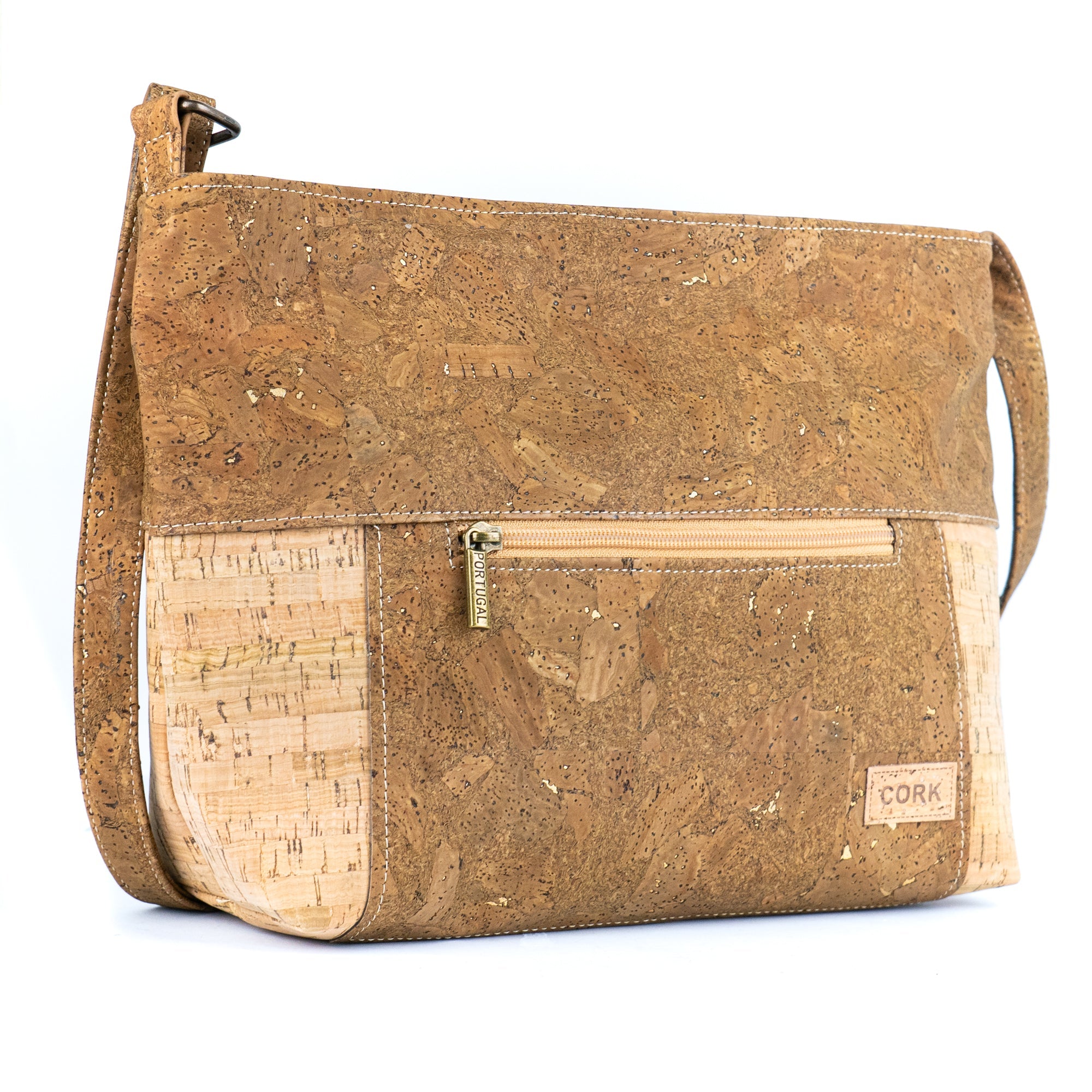 Bolso de corcho natural | Bandolera vegana BAGP-315