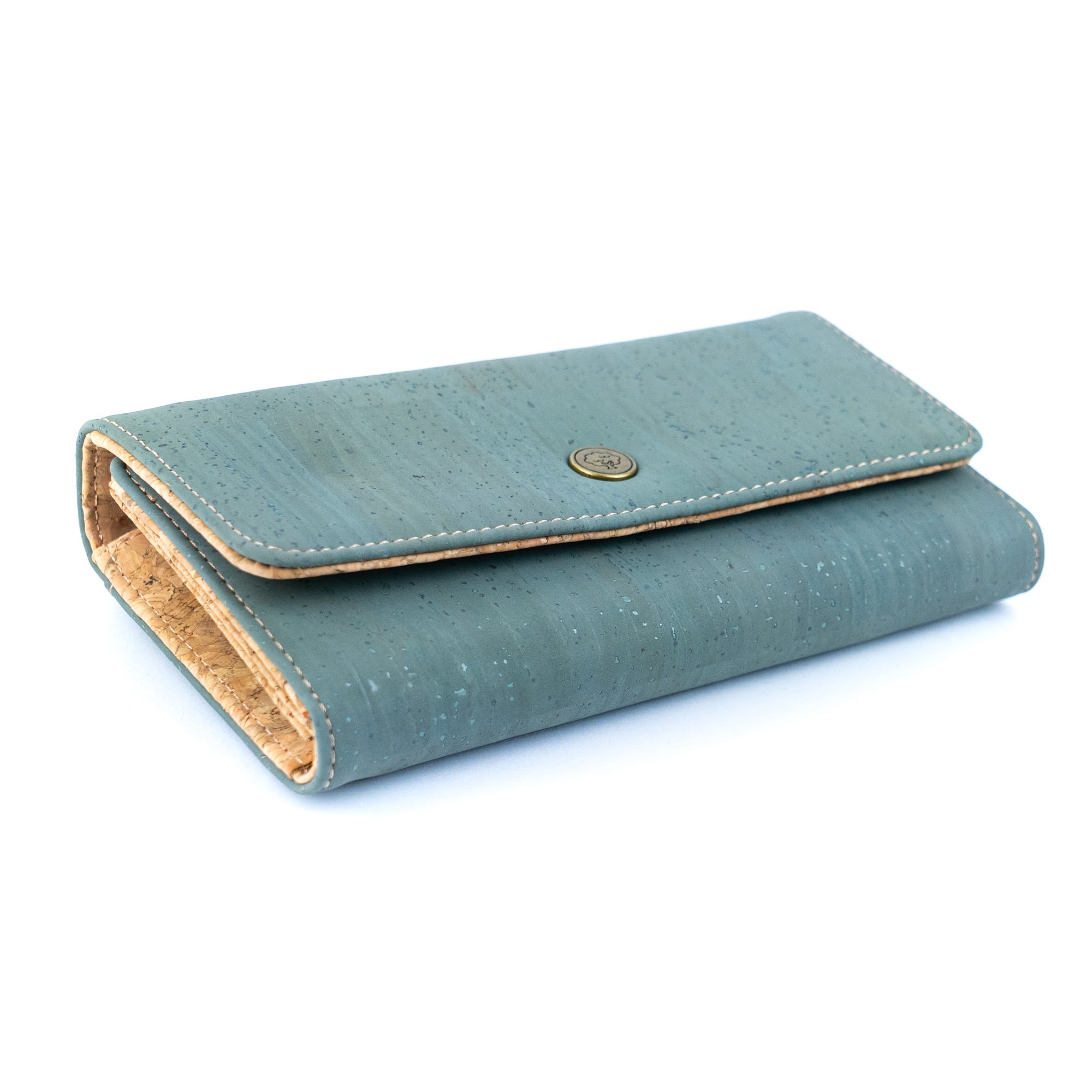 Women’s Natural Cork Long Wallet BAG-2351