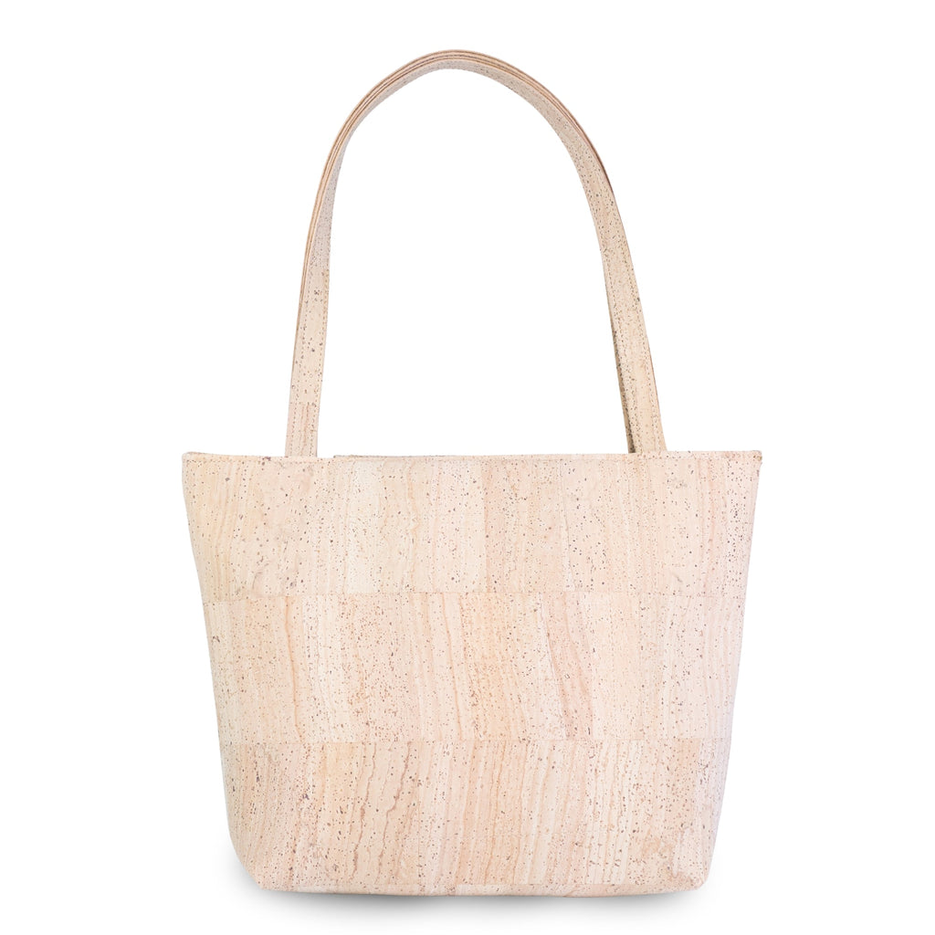 Cork Tote Bag with Heart – Eco-Friendly Vegan Shoulder Bag BAGP-358