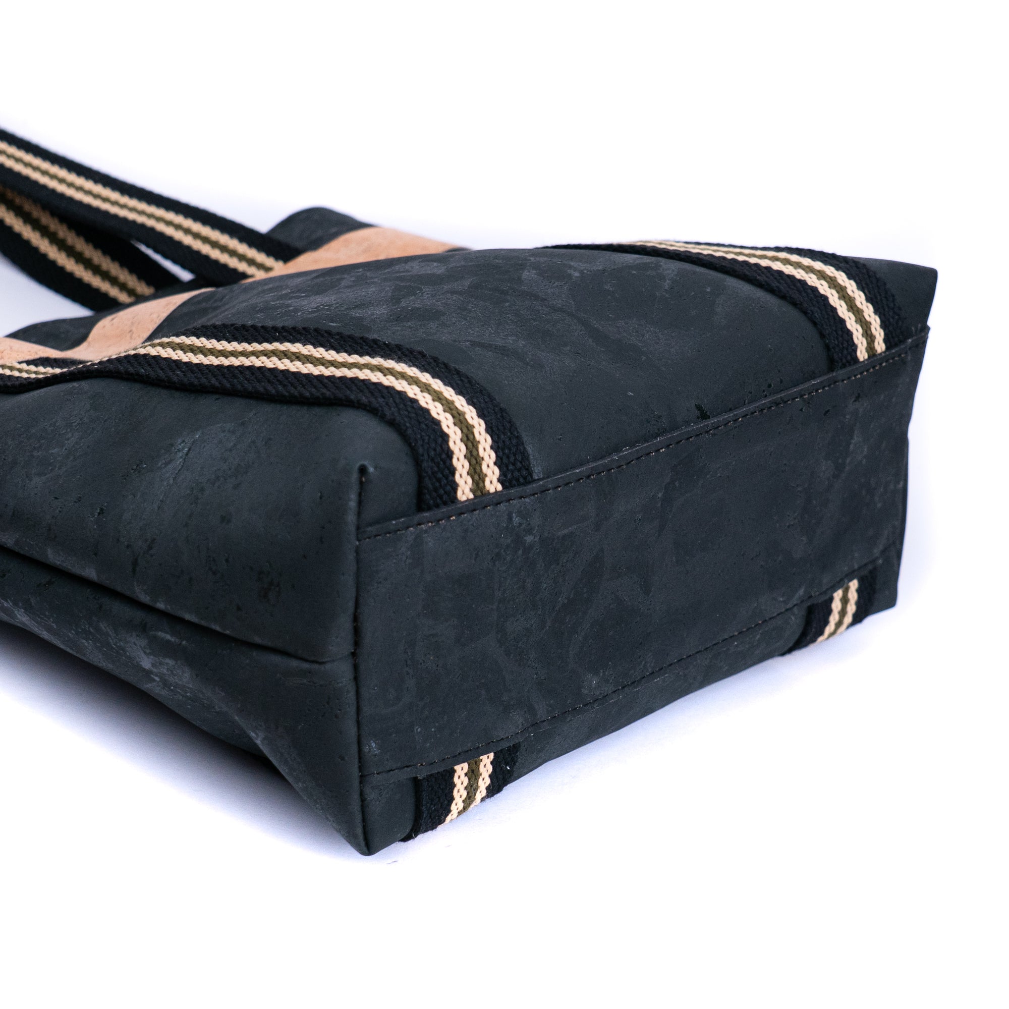 Bolso de hombro de mujer de corcho y cincha BAGP-297