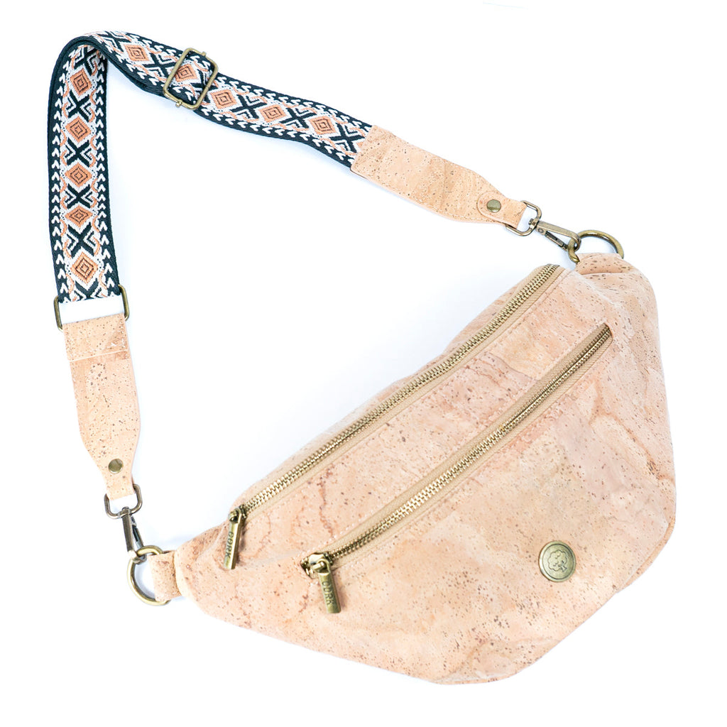 Unisex Cork Crossbody bag/ Cork Sling Bag BAG-2345