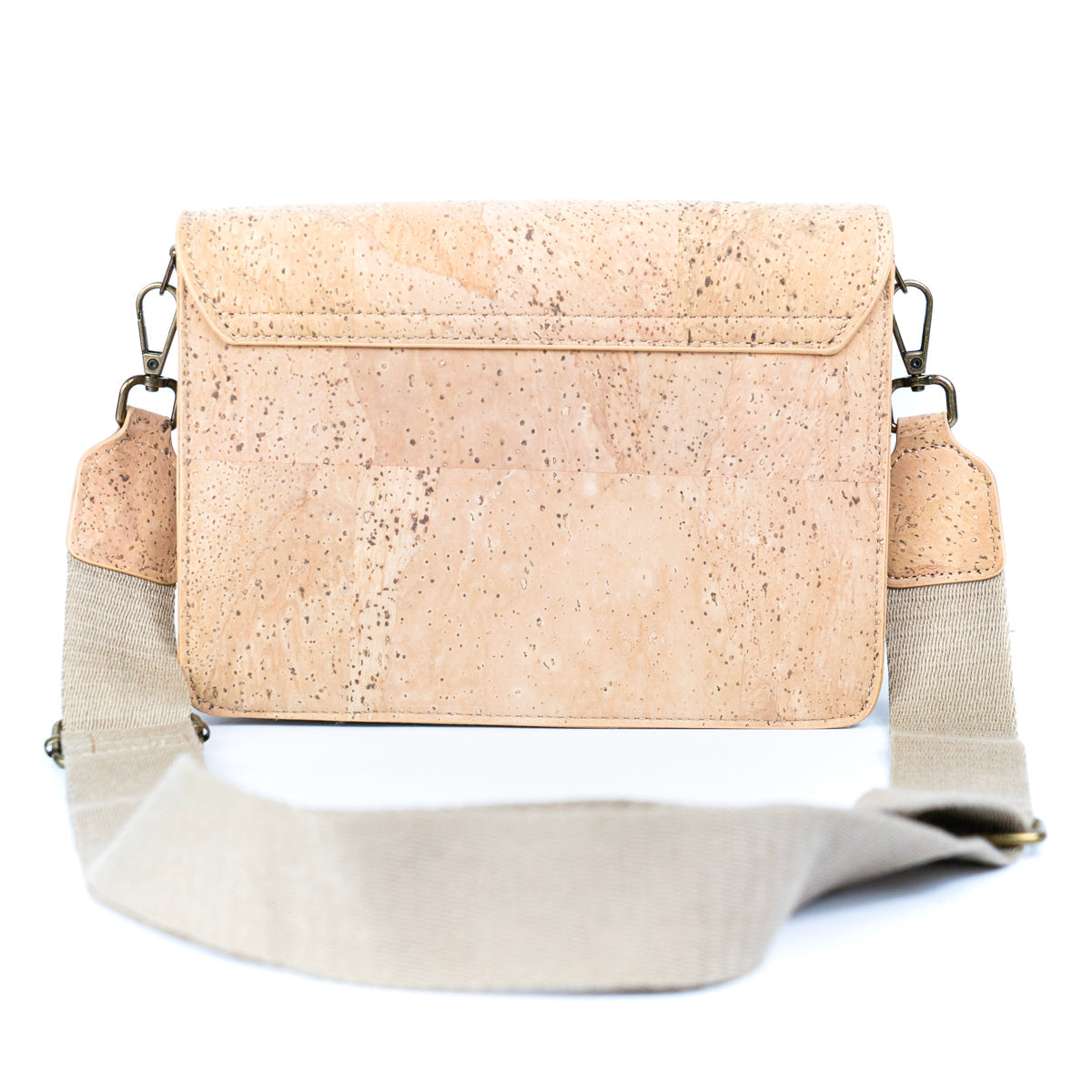 Bolso bandolera estructurado de corcho natural para mujer BDCS-BAG-2309